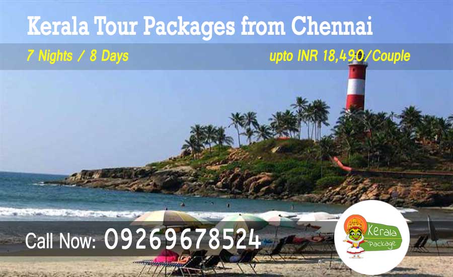 Kerala tour packages from Chennai