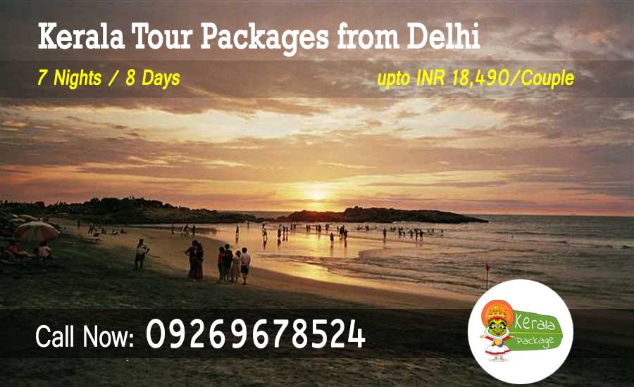 Kerala tour packages from Delhi