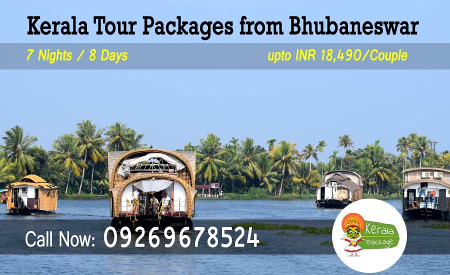 Kerala tour package from Bhubaneswar