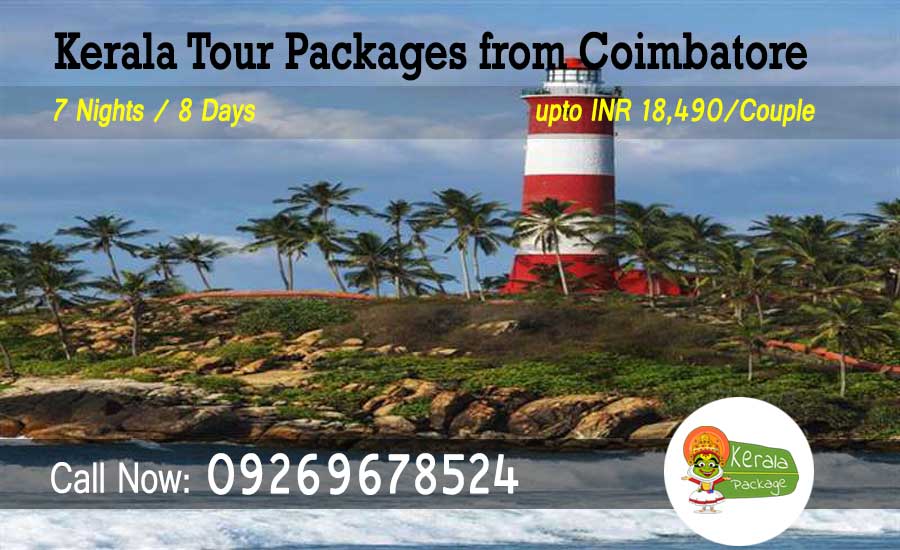 Kerala tour packages from Coimbatore