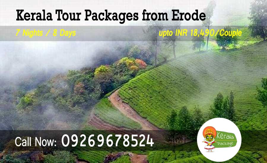 Kerala tour packages from Erode