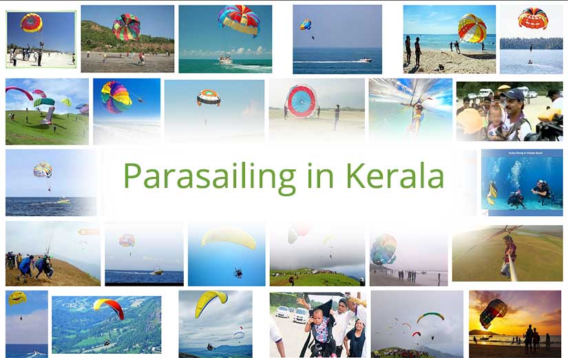 Parasailing in Kerala
