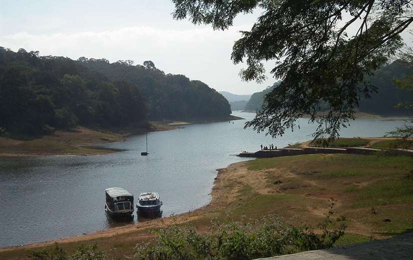 Periyar Lake in Kerala